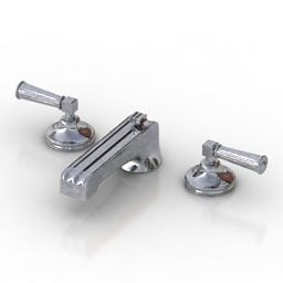 Stainless Steel Faucet Waterworks 3d model