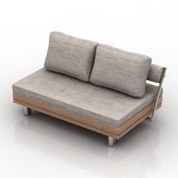 Sofa Onega 2 Seats 3d model