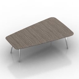 Table Free Style Shape Modern Furniture 3d model