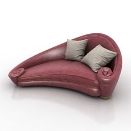 艺术沙发Milo装饰3d模型