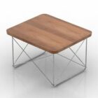 Mesa de madera estilo Eames