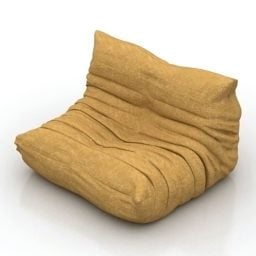 Túi ghế bành Togo mẫu 3d