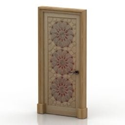 阿拉伯门装饰3d模型