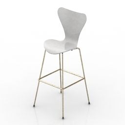 Chair Jacobsen Egg Style 3d model