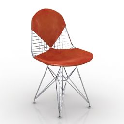 3D model židle Wire Eames Design