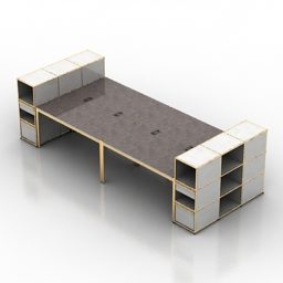 Modular Table Furniture 3d model