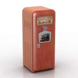 汽水饮料机3d模型