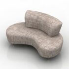 Sofa Formdecor gebogenes Design