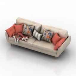 Sofa Zinc Furniture 3d model