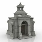 Muinainen mausoleumin rakennus