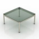 Square Glass Table Modular Furniture