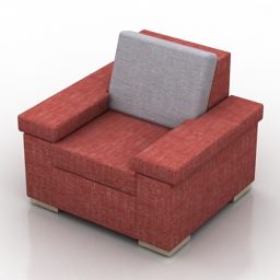 صندلی راحتی مدل Dls Sandi Furniture 3d