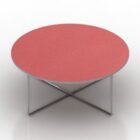 赤い丸テーブルバレット