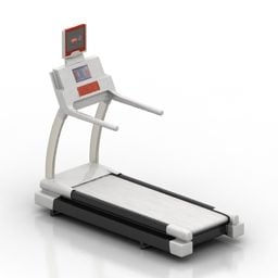 Trainer Treadmill Equipment 3d model