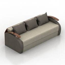 Canapé de salon Kvebek Design modèle 3D