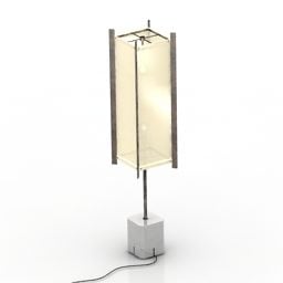 Bordlampe Prisma 3d model