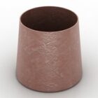 Brown Vase Bowl