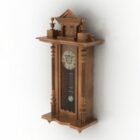 Wooden Clock Gustav Becker