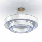 Round Luster White Lamps