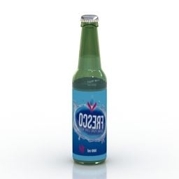 Soda Bottle 3d model