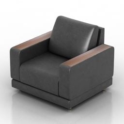 Armchair Pushe Furniture 3d model