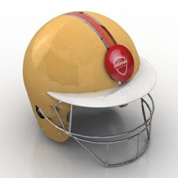 Fantasy-Krieger männlicher Helm 3D-Modell