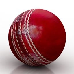 Sport Cricket Ball 3d model
