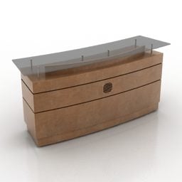 Стелаж Ikea Checker Cabinet 3d модель