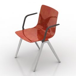 Office Armchair A-chair 3d model