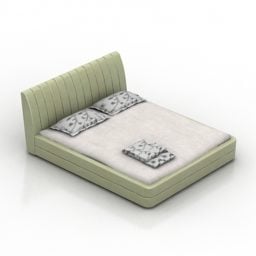 Double Bed Shelli 3d model