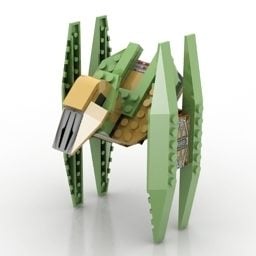 Toy Lego Star Wars 3d model
