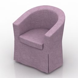 3д модель кресла-ванны Октавия