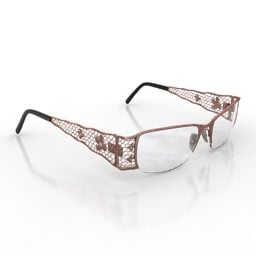 Fashion Eyeglasses 3d model