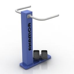 Gym Sport Equipment 3d-modell