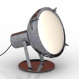 Lámpara de pie Iluminación de estudio modelo 3d