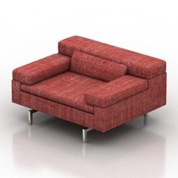 扶手椅Jori现代风格3d模型