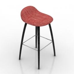 Gubi Chair Bar 3d model