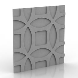 لوحة حائط خشبية نموذج بريمن ثلاثي الأبعاد
