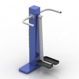 Fitness Equipment Bench Furniture 3d model