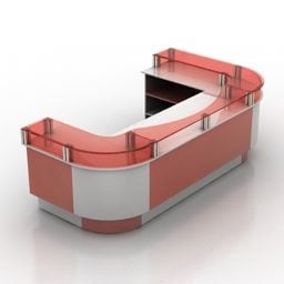 Shop-Rack-Interieur 3D-Modell