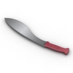 Knife Kitchen Ware 3d model