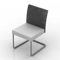 C Legs Chair Jason Design 3d model