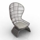 下载 3D 扶手椅