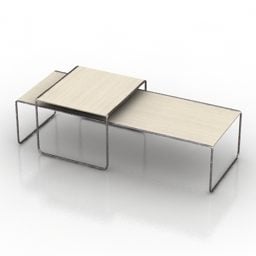 Simple Table Formdecor Marcel Breuer 3d model