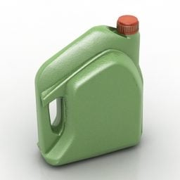 Flaske Plast Kjøkkenutstyr 3d-modell