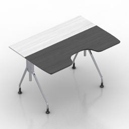 테이블 허먼 밀러 봉투 3d 모델