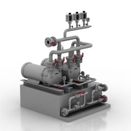 Compressor Hvac Mep Equipment 3d model