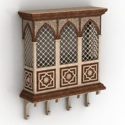 Balkon arabský 3D model