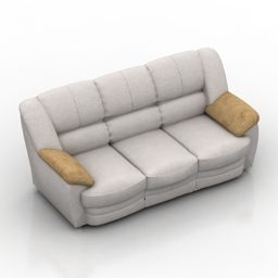 Home Sofa Pushe 3d model