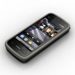 Nokia 5228 Phone 3d model